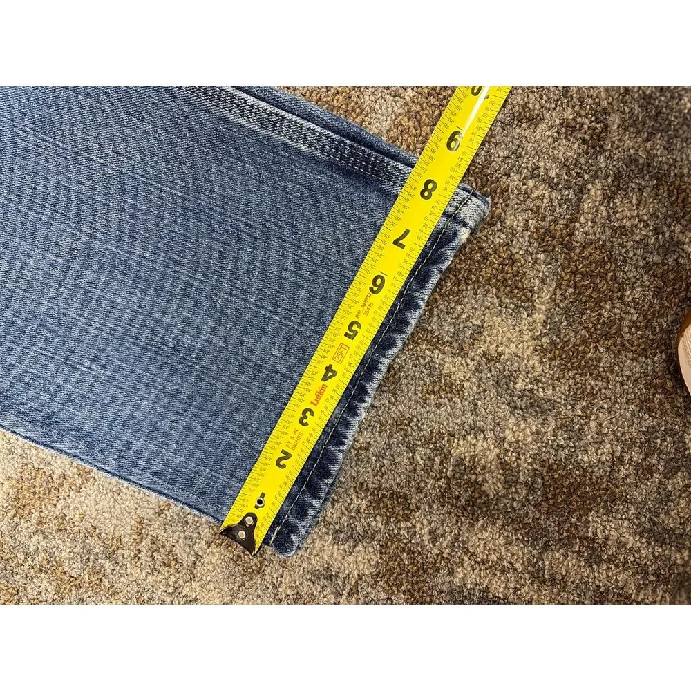Dickies Jeans Mens 34x32 Blue Medium Wash Relaxed Fit Carpenter Workwear Classic - Picture 6 of 15